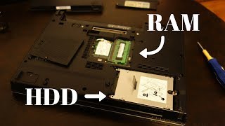 How To Upgrade A Hp Compaq 6510b Laptop And A General Overview Youtube