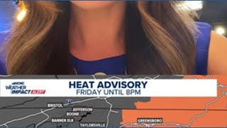 How many heat advisories do we normally get in Charlotte?