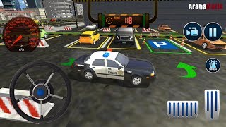 Polis Arabası Park Etme Oyunu // Street Police Car Parking 3D-Multi-Level Car Games FHD screenshot 2