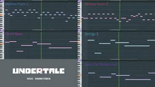 Undertale: Fallen Down MIDI