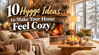 10 Hygge Ideas to Make Your Home Feel Cozy Before Winter | Simple Decor Tips 2027 screenshot 1