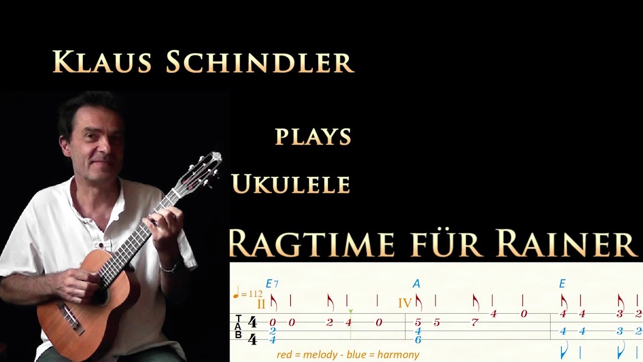 Ragtime für Rainer (Ukulele Lesson)