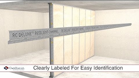 ClarkDietrich RC Deluxe™ Resilient Channel