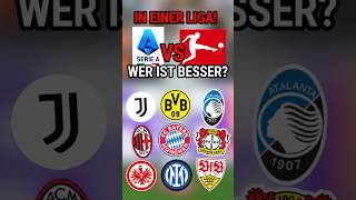 Bundesliga vs Serie A in EINER Liga - Wer ist stärker? 🇩🇪 🇮🇹⚽