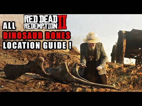 red dead redemption 2 dinosaur bone 26 missing