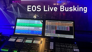 My Last Busking Setup Explained | FOH View | ETC EOS