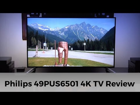 필립스 49PUS6501 4K UHD HDR TV 검토