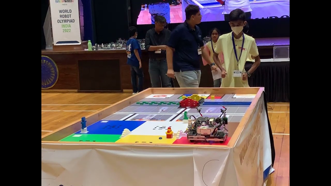 WRO 2022 - Robomission Junior High - Regional Robot Run - Team Greenbots (India)