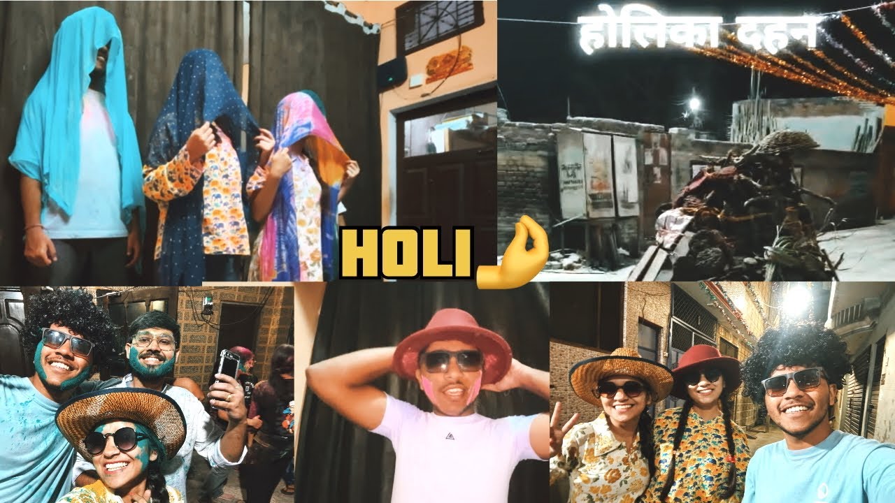 Holi ki special tyaari😂 