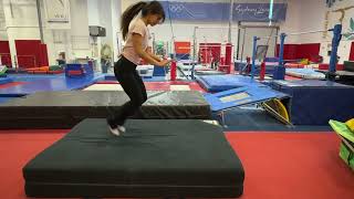 Trampoline side stations/drills