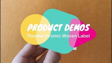 Thermochromic Woven Label- How does it change color