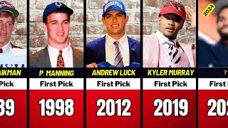 NFL Draft 1st Picks Every Year 1936-2024