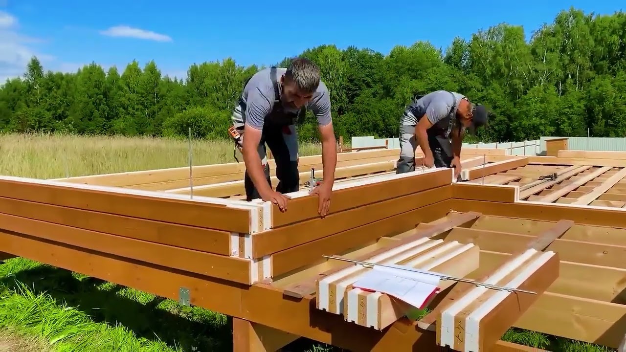 Building A Perfect Wooden House Full Process