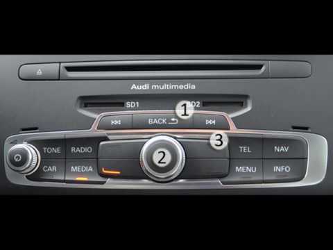 Cache autoradio Audi A1