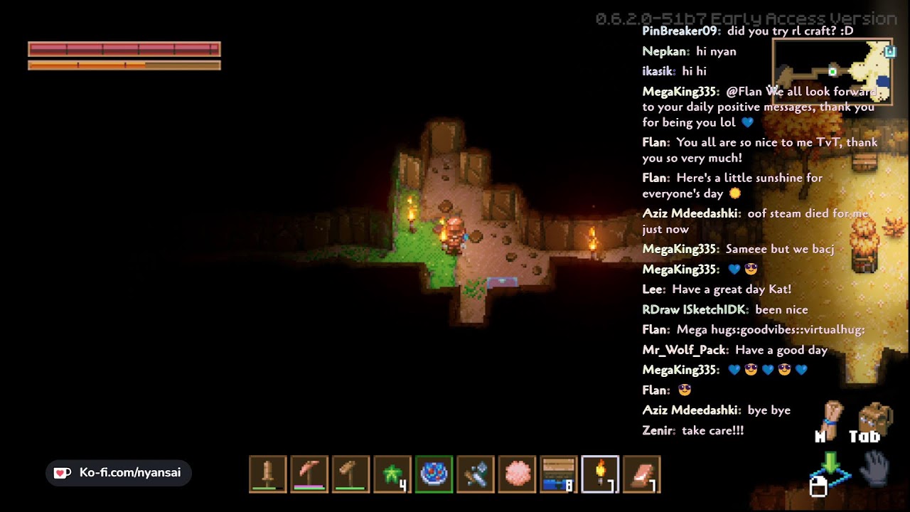 Nyan plays CORE KEEPER and chats with u!! :)