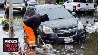 News Wrap: California drenched by first of two storms expected to hit