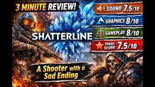 Shatterline Review in 3 Minutes – A Great Shooter With a Sad Ending 😢 | Final Score 7.5/10