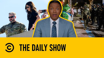 Trump Doubles Down On Antifa Threats At White House Roundtable | The Daily Show
