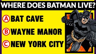 Only True Batman Fans can BEAT this quiz (Batman Trivia Quiz) screenshot 2
