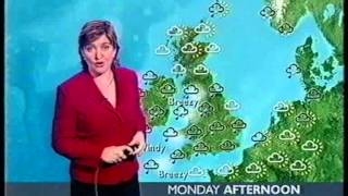 BBC Weather 13th March 2005