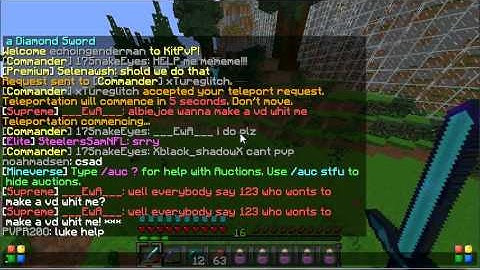 2 Hackers On Mineverse Kit Pvp