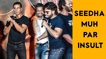 Akshay Kumar Angry On Media Reporter For Insulting Ranveer Singh | Sooryavanshi Trailer Launch Event