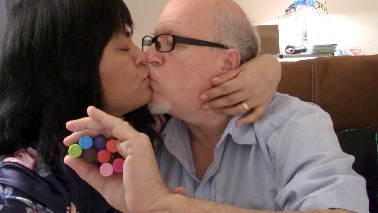 ASMR 8 Hershey's lip balm with husband ScorpioAnn