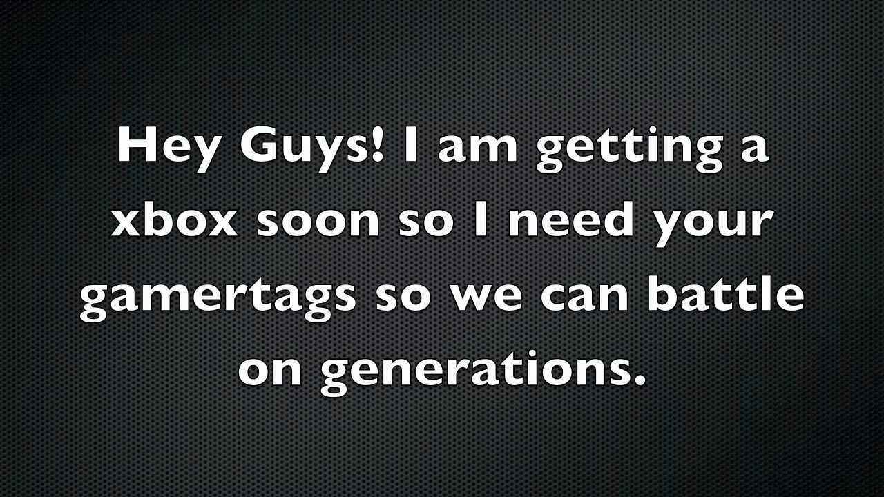 Xbox 360 Gamertags?? Naruto UNSG?? YouTube