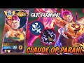MENGERIKAN ! BEGINI CARA FAST FARMING AGAR CLAUDE KALIAN SAKIT | TOP GLOBAL CLAUDE - MLBB