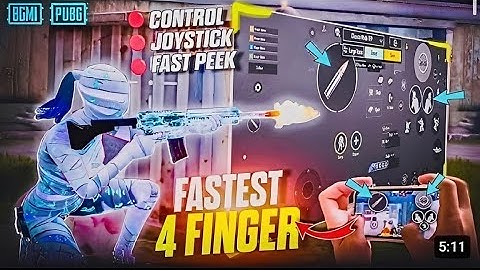Best  4 Finger Claw | Solo Vs Squad  | BGMI LIVE WITH ANYMON