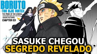 SASUKE MORREU ? BORUTO TWO BLUE VORTEX CAP 1 