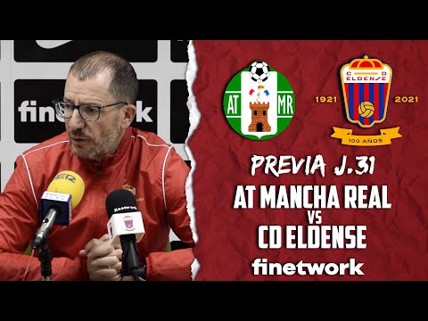 Rueda de prensa previa al At. Mancha Real - CD Eldense