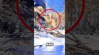 This Man Saved a Trapped Deer #animals #deer #shorts