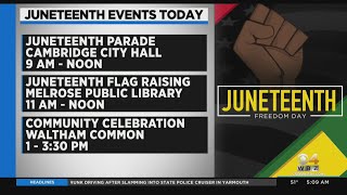 Juneteenth celebrations scheduled in Massachusetts Monday as nation observes federal holiday