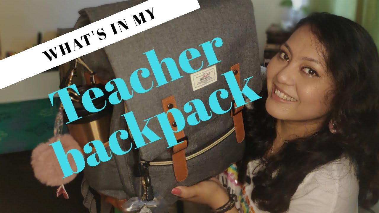 what's in my teacher bag My first Teacher Vlog2020 - YouTube