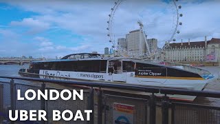 Uber Boat London Tour and Guide | How to get on the Uber Boat London [4K] screenshot 4
