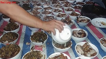 CÁCH LÀM ĐẶC SẢN KHÂU NHỤC MÓN ĂN KHỔ NHẤT ĐÁM CƯỚI NGƯỜI TÀY, NÙNG LẠNG SƠN I Thai Lạng Sơn