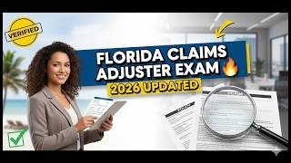 Florida Claims Adjuster Exam 2026 🔥 Actual Test Questions & Verified Answers (Graded A)