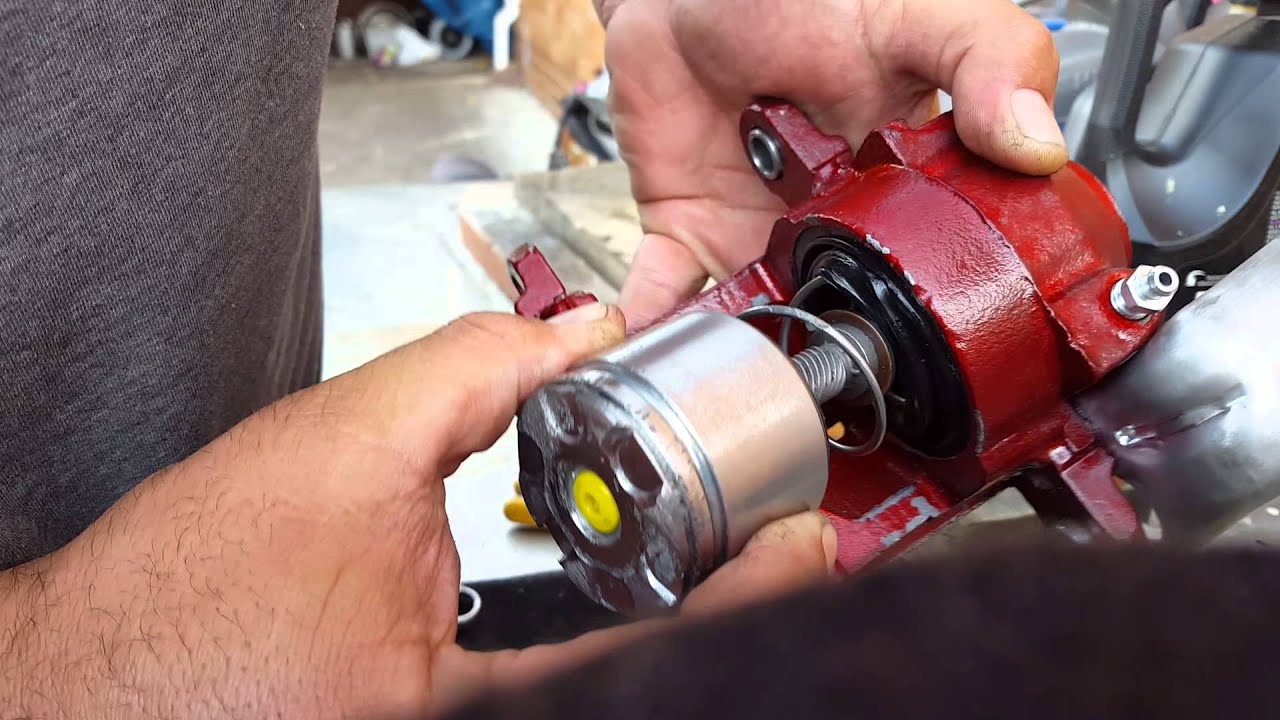 79 85 Eldorado rear caliper on 63 Riviera Ebrake fix (part 2) YouTube