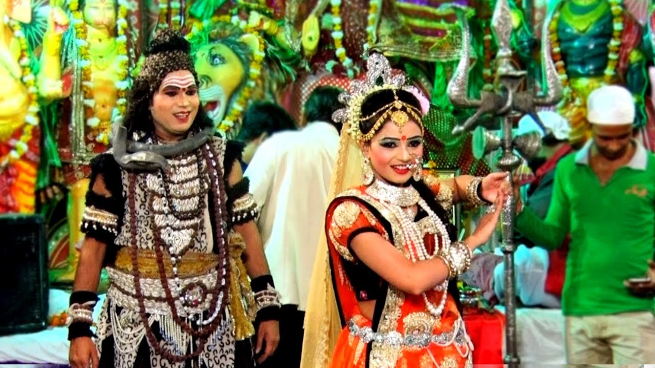 शिव पार्वती की झांकी हो तो ऐसी || घड़ी घड़ी भांग न पिसवाओ भोला जी || Jhanki Shiv Parvati