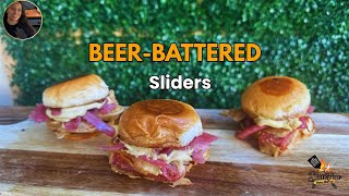 The Ultimate Beer Batter Sliders for Tailgating!