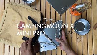 #campingmoon x-mini pro fire desk unbox