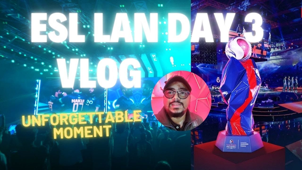 BGMI ESL LAN Day 3 Vlog | GDR Comeback on day 3 | Godlike Chicken ...