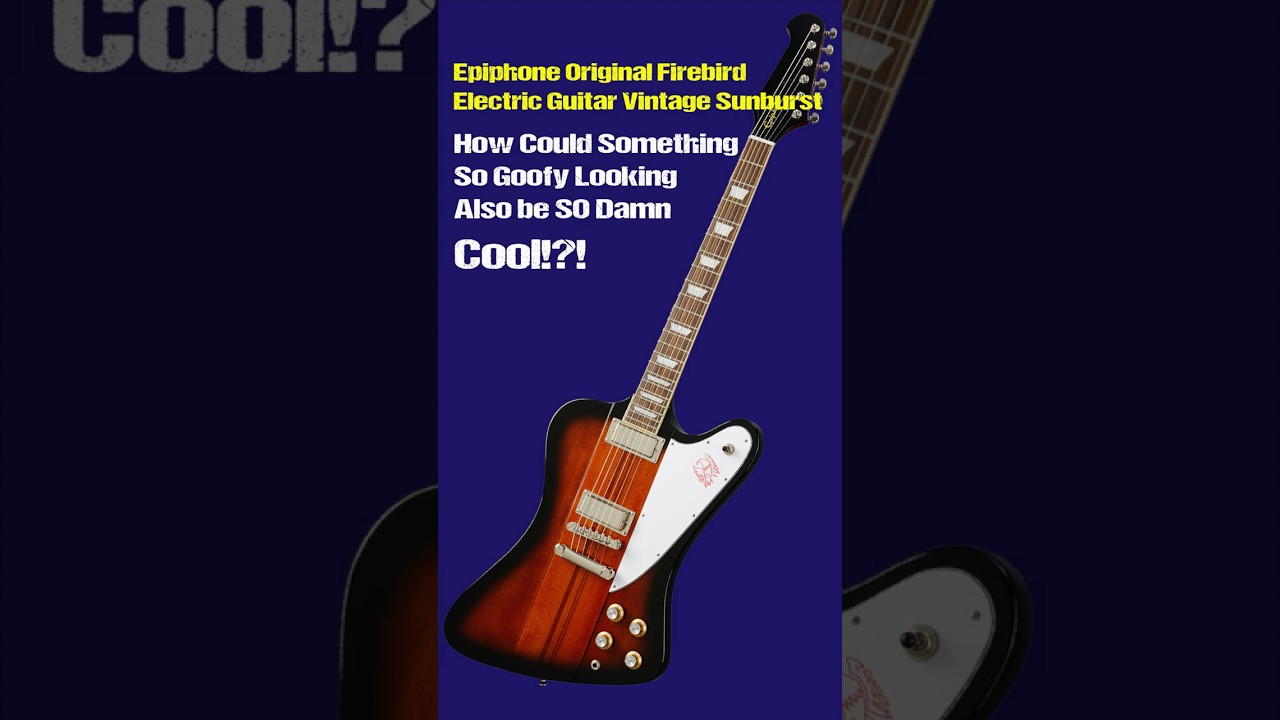 Epiphone Gibson Inspired Original Firebird Electric Guitar - On