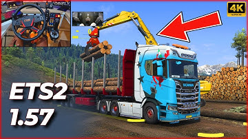 ETS2 1.57 Update! Dynamic Cargo Loading and Un-loading Location ( No DLC )