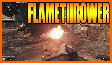 FLAMETHROWER!!! - Call of Duty WW2 BETA (WAR MODE)