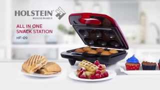 HF-09026- All In 1 Snack Station with Accessories- Holstein Housewares