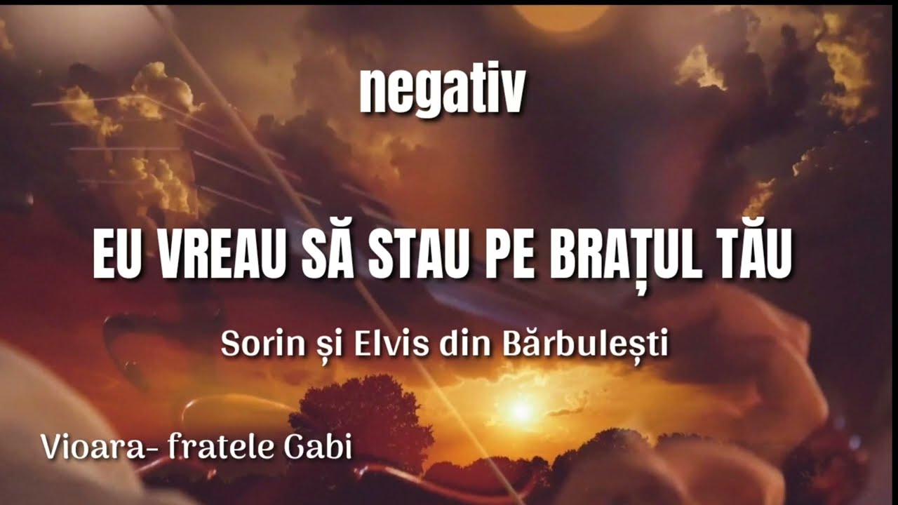 Negativ- EU VREAU SA STAU PE BRATUL  TĂU