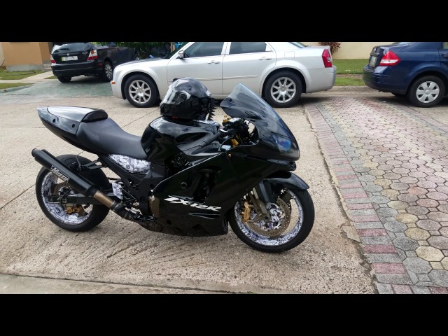 Zx12r black - YouTube