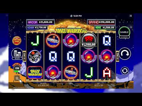 Space Invaders Slot Machine!